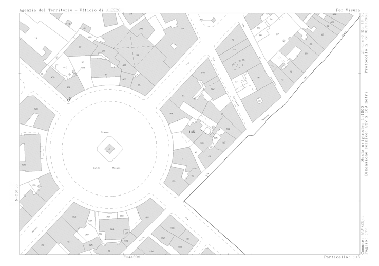 immagine esempio mappa catastale